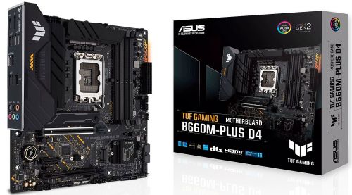 Материнская плата mATX ASUS TUF GAMING B660M-PLUS D4