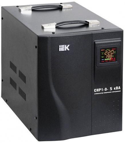 Стабилизатор IEK IVS20-1-05000 напряжения однофазный 5 кВА СНР1-0-5 кВА