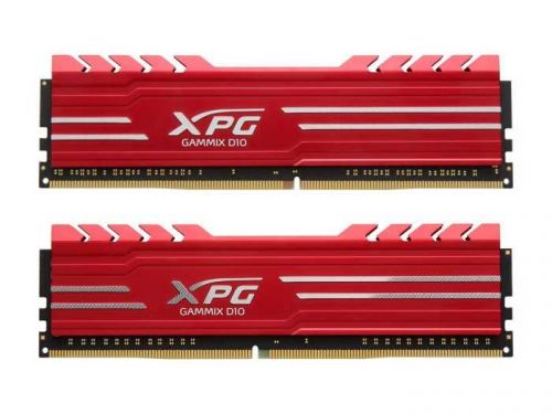 Модуль памяти DDR4 16GB (2*8GB) ADATA AX4U266638G16-DRG XPG Gammix D10 PC4-21300 2666MHz CL16 288pin XMP радиатор 1.2V