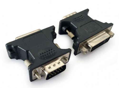 Фото - Переходник Cablexpert A-VGAM-DVIF-01 VGA-DVI-I, 15M/25F, черный, пакет переходник dvi i vga buro 817238
