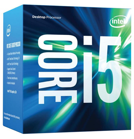 Процессор Intel Core i5-7400 3.0GHz Kaby Lake Quad core (LGA1151, L3 6MB, Intel HD Graphics 630 1000MHz, TDP 65W) BOX BX80677I57400 - фото 1