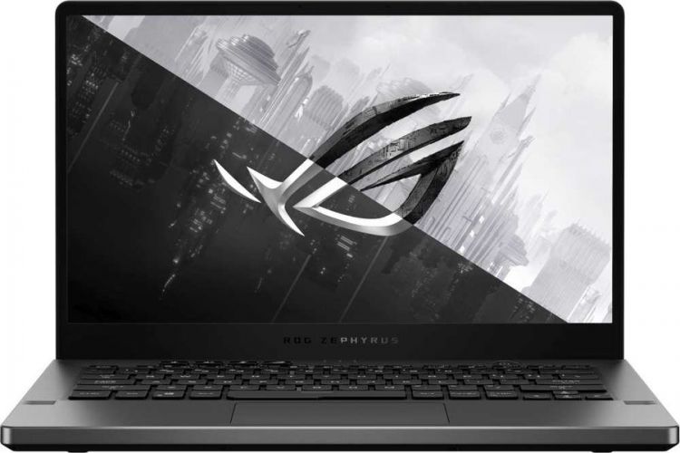 

Ноутбук ASUS ROG Zephyrus G14 GA401QC-K2141T 90NR05T3-M02290 Ryzen 7 5800HS/16GB/512GB SSD/RTX3050 4GB/14" FHD IPS/noDVD/cam/WiFi/BT/Win10Home/gray, ROG Zephyrus G14 GA401QC-K2141T