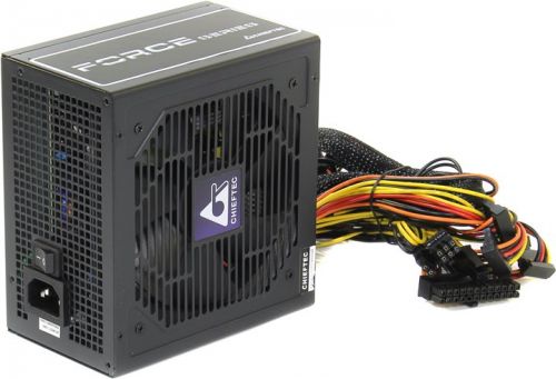 Блок питания ATX Chieftec CPS-650S 650W (12cm Fan Active PFC 20+4p; 8p; 2x(6+2p); 6xSATA; 2xMolex+FDD) Bulk