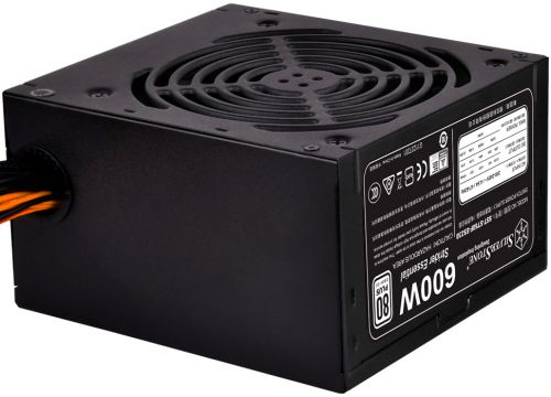 Блок питания ATX SilverStone ST60F-ES230 600W, 80 Plus EU, active PFC, 120mm fan