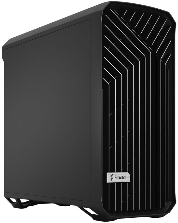 

Корпус eATX Fractal Design Torrent Compact Black Solid черный, без БП, 2*180mm fan, USB 3.1 Gen 2 Type-C, 2*USB 3.0, audio, Torrent Compact Black Solid