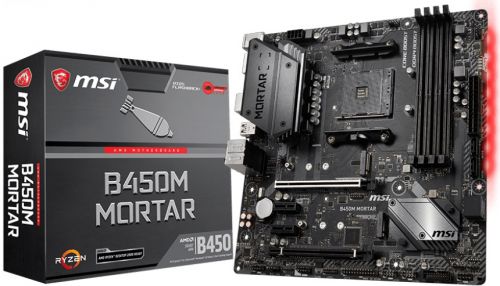 Материнская плата mATX MSI B450M MORTAR