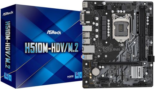 Материнская плата mATX ASRock H510M-HDV/M.2