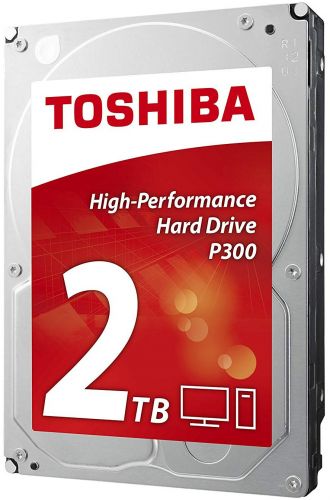 Жесткий диск 2TB SATA 6Gb/s Toshiba HDWD120EZSTA 3.5" P300 7200rpm 64MB NCQ RTL