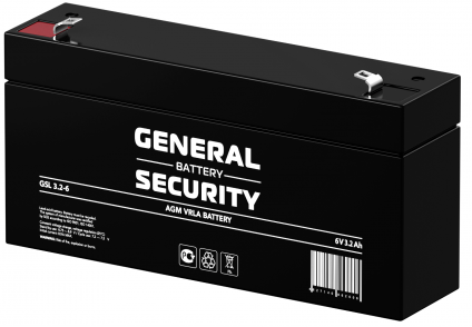Аккумулятор General Security GSL 3,2-6