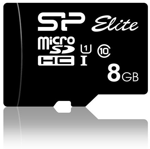 

Карта памяти 8GB Silicon Power SP008GBSTHBU1V10 microSDHC Class10 Elite w/o adapter, SP008GBSTHBU1V10