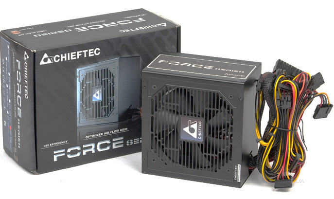 

Блок питания ATX Chieftec CPS-550S 550W aPFC, 120mm FAN, КПД 80+, Ret, CPS-550S