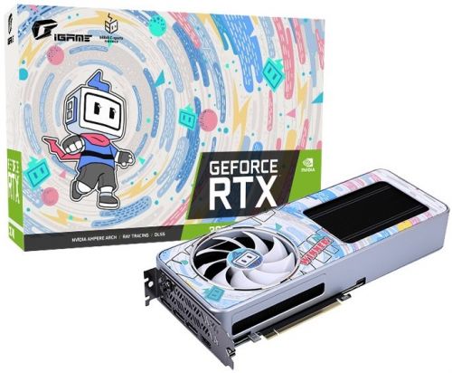 Видеокарта PCI-E Colorful GeForce RTX 3070 iGame bilibili E-sports Edition OC LHR-V 8GB GDDR6 256bit 8nm 1500/14000MHz HDMI/3*DP RTL