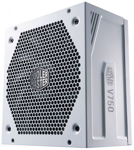 Блок питания ATX Cooler Master V750 GOLD V2 WHITE EDITION MPY-750V-AGBAG-EU 750W, active PFC, 135mm fan, 80 Plus Gold, full modular