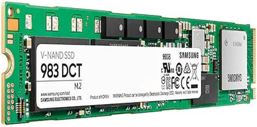 Накопитель SSD M.2 Samsung MZ-1LB960NE 983DCT 960GB PCIe Gen 3.0 x4 NVMe 3000/1200MB/s IOPS 400K/38K MTBF 2M