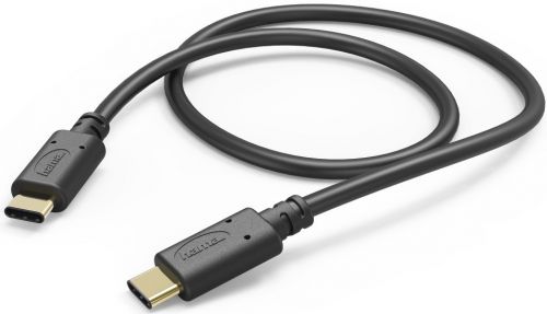 Кабель интерфейсный HAMA 00183329 USB Type-C (m)/USB Type-C (m), 1.5м, черный