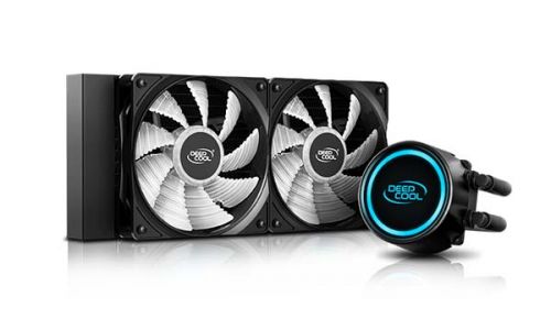 Система охлаждения жидкостная Deepcool GAMMAXX L240T Blue