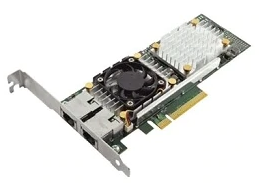 Сетевая карта Dell 540-BBIU. Broadcom 57810 Dual Port 10Gb Base-T Low Profile Network Adapter - Kit