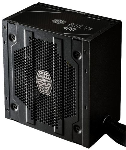 Блок питания ATX Cooler Master Elite V4 400W, Active PFC, 120mm fan, 80 PLUS White, non modular