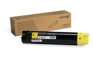 Тонер Xerox 106R01525 для Phaser 6700 желтый 12 000 стр