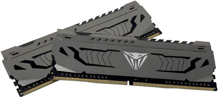 

Модуль памяти DDR4 16GB (2*8GB) Patriot Memory PVS416G360C4K Viper Steel PC4-28800 3600MHz CL14 радиатор 1.45V, PVS416G360C4K