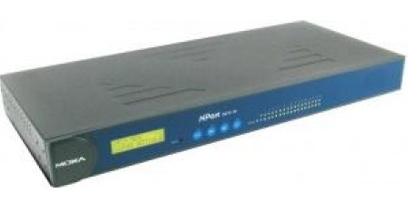 Сервер MOXA NPort 5650-16 16 port RS-232/422/485 device server, RJ-45 8pin преобразователь moxa tcf 142 s sc t rs 232 422 485 в одномодовое оптоволокно разъем sc