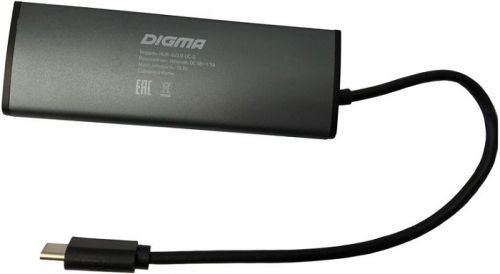 Разветвитель USB 3.1 Digma HUB-4U3.0-UC-G