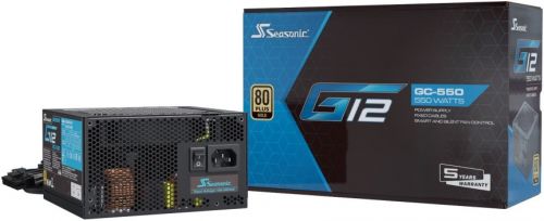 Блок питания ATX SeaSonic G12 GC-550 550W, 80 PLUS gold, 120mm fan RTL - фото 4