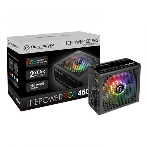 Блок питания thermaltake litepower rgb 450w обзор