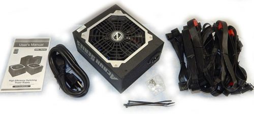 Блок питания ATX Zalman ZM1000-ARX 1000W aPFC, 135mm FAN, модульный, 80Plus Platinum, Ret