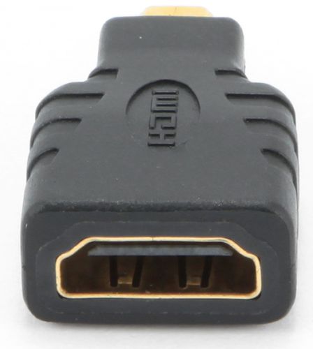 Переходник Gembird HDMI-microHDMI A-HDMI-FD 19F/19M, золотые разъемы, пакет кабель microhdmi hdmi orient c395 19f 19m