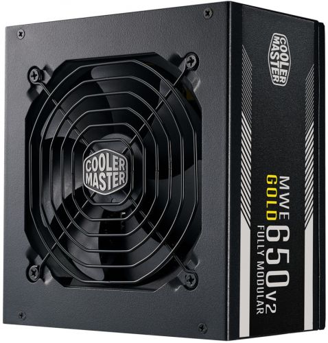 Блок питания ATX Cooler Master MWE Gold V2 FM MPE-6501-AFAAG-EU 650W, 120mm fan, модульный