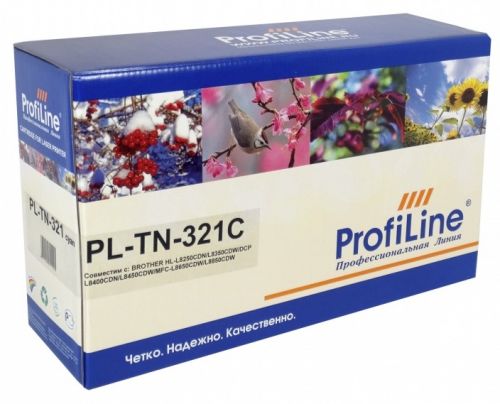 Картридж ProfiLine PL-TN-321-C для принтеров Brother MFC L8650CDW 1500 копий Cyan ProfiLine