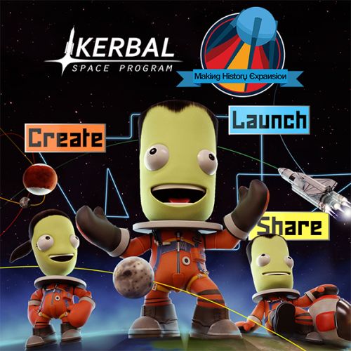 Право на использование (электронный ключ) 2K Games Kerbal Space Program: Making History