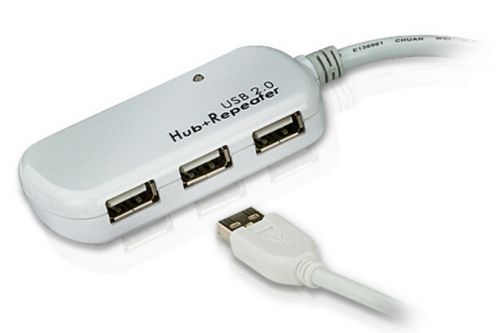 Удлинитель Aten UE2120H USB 2.0 4-Port Hub with Extension Cable 12m