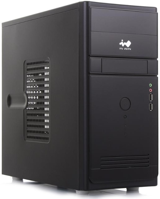 

Корпус mATX InWin ENR021 6144807 черный, БП 400W, 2*USB 3.0, audio, ENR021