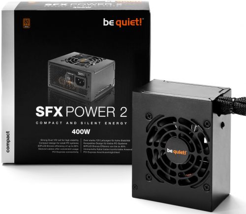 Блок питания ATX Be quiet! SFX POWER 2 400W BN227 модульный SFX, aPFC, 80Plus Bronze, 80mm fan, RTL