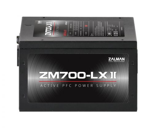 Блок питания ATX Zalman ZM700-LX II 700W (ATX 2.3, Active PFC, 120mm fan) Retail