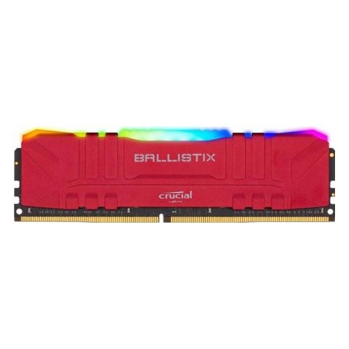 Модуль памяти DDR4 8GB Crucial BL8G32C16U4RL Ballistix Red RGB PC4-25600 3200MHz CL16 288pin радиатор 1.35V