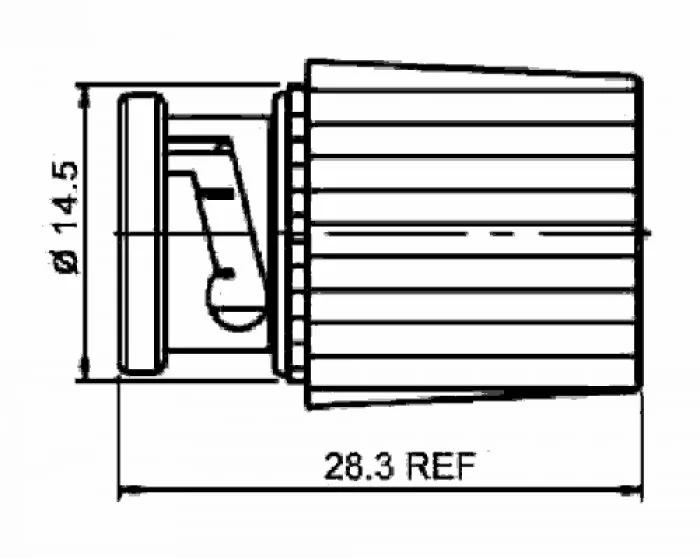 фото Hyperline TER-BNC-M-75-CAP