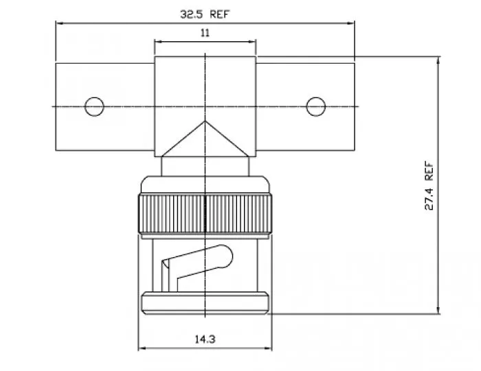 фото Hyperline TAD-BNC-M-2BNC-F