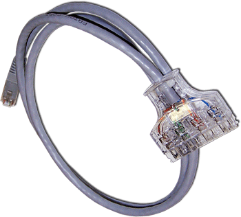 Кабель патч-корд Lanmaster LAN-45-P4-2.0/6 110 тип - RJ45, 4 пары, UTP, категория 6, 2 м кабель ftp 4 пары категория 6 proconnect 01 0147 3 305м