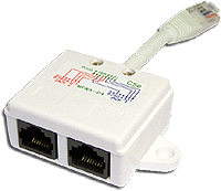 

Разветвитель TWT TWT-Y-E2-E2-S преобразует один 4-парный порт RJ-45 (T568A/T568B) на входе в два 2-п, TWT-Y-E2-E2-S