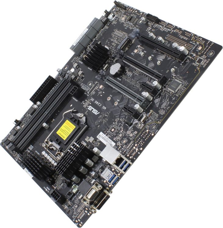 

Материнская плата ATX ASUS WS C246 DC 90SB08L0-M0UBN0 (LGA1151, C246, 4*DDR4 (2666), 8*SATA 6G RAID, M.2, 6*PCIE, Glan, DVI-D, VGA, 4*USB 3.1), WS C246 DC