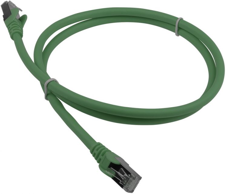 

Кабель патч-корд Lanmaster LAN-PC45/S6A-1.0-GN RJ45 - RJ45, 4 пары, FTP, категория 6A, 1 м, зеленый, LSZH, LAN-PC45/S6A-1.0-GN