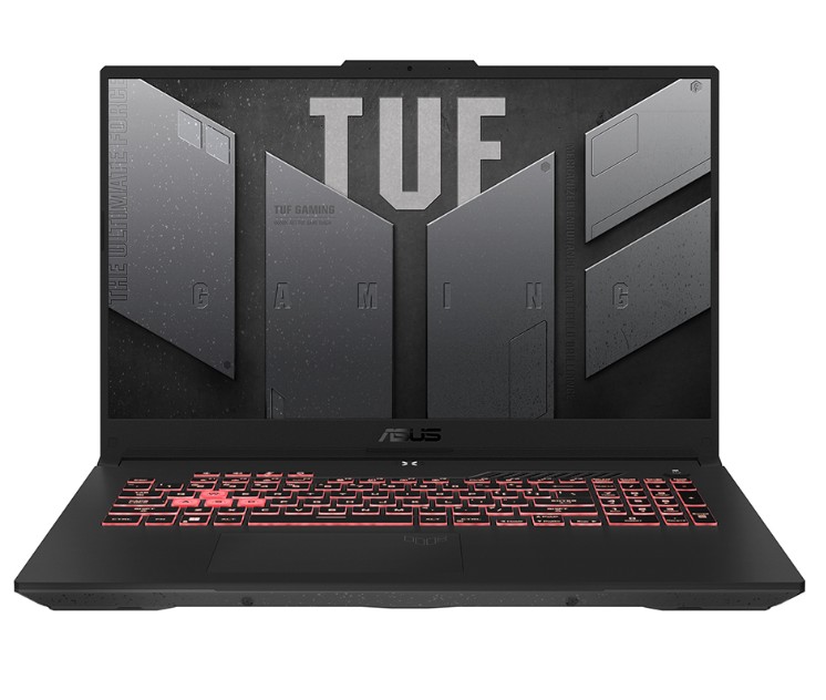 

Ноутбук ASUS TUF Gaming A17 FX707ZC4-HX014 90NR0GX1-M000K0 I5-12500H/16GB/512GB SSD/17.3"FHD/RTX 3050 4GB/WiFi/BT/Cam/Illum RGB KB/noOS, TUF Gaming A17 FX707ZC4-HX014