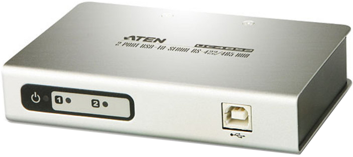 

Конвертер Aten UC4852-AT USB<=>RS-422/485, USB B-тип>2xDB9, Female>Male, без БП, UC4852-AT