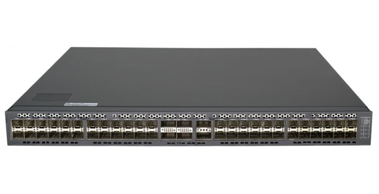 Коммутатор управляемый GIGALINK GL-SW-X304-54SQ уровня ядра сети, L3, 48 10Гб/с SFP+, 2* 40Гб/c QSFP+, 4* 100Гб/с QSFP28, 1 RJ45 консольный порт, 1 MG - фото 1