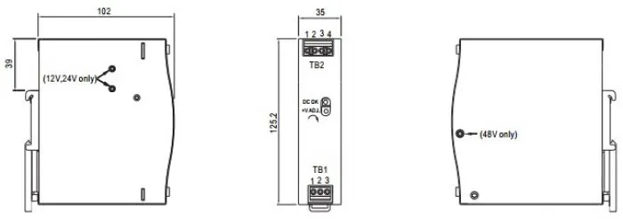 Mean Well EDR-75-12