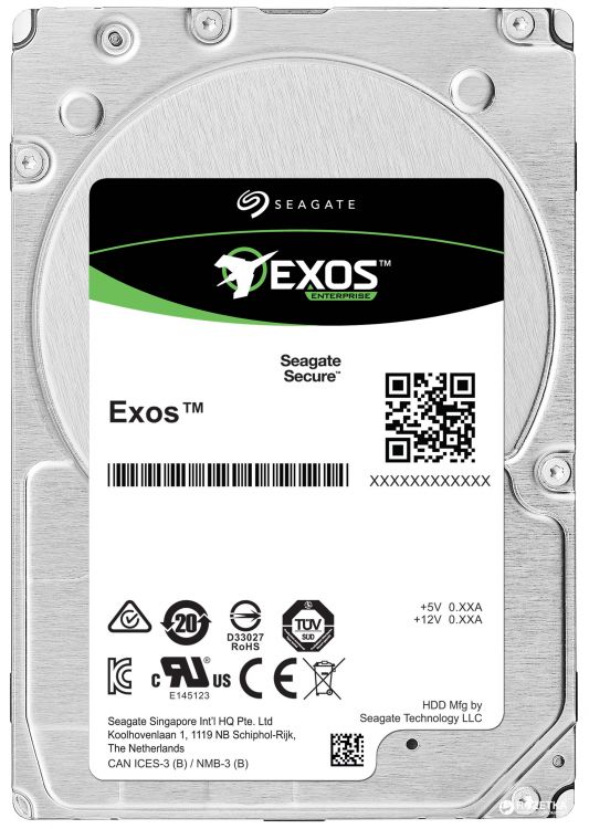 Жесткий диск 300GB SAS 12Gb/s Seagate ST300MM0048 2.5" Exos 10000rpm 128MB 512n Bulk