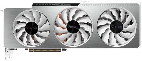 Видеокарта PCI-E GIGABYTE GeForce RTX 3080 Ti VISION OC (GV-N308TVISION OC-12GD) 12GB GDDR6X 384bit 8nm 1365/19000MHz 2*HDMI/3*DP RTL GeForce RTX 3080 Ti VISION OC (GV-N308TVISION OC-12GD) - фото 3